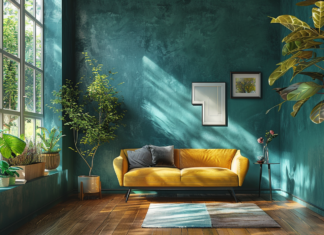 Peinture bleu canard : conseils déco et associations de couleurs