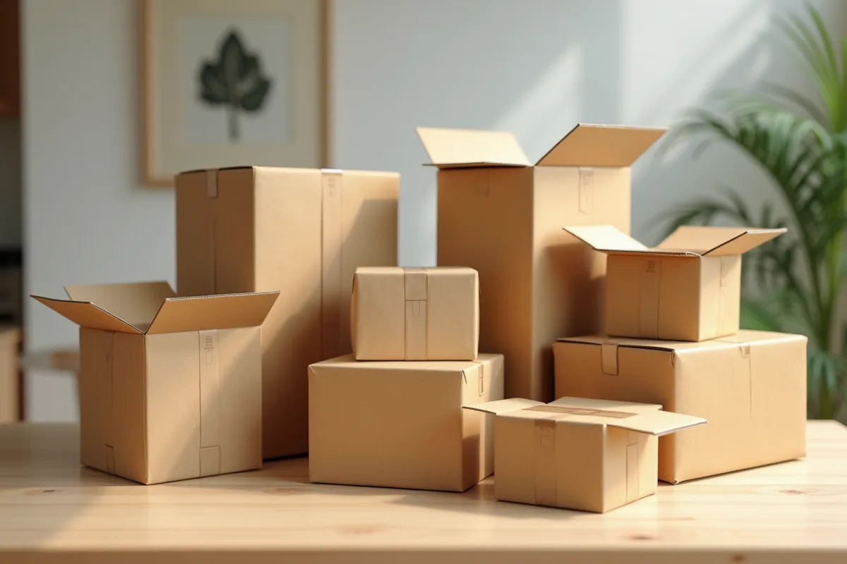 Différents types de carton et leurs usages pour le déménagement