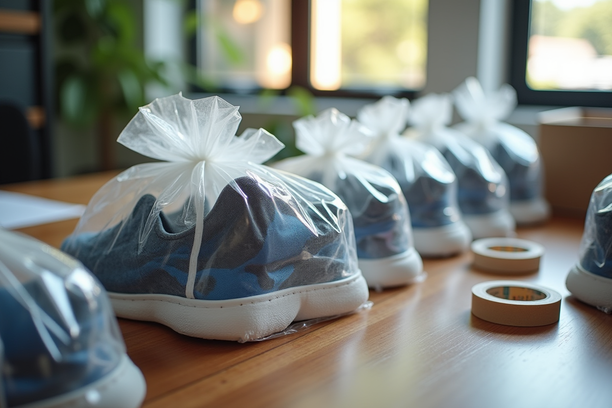 chaussures emballage