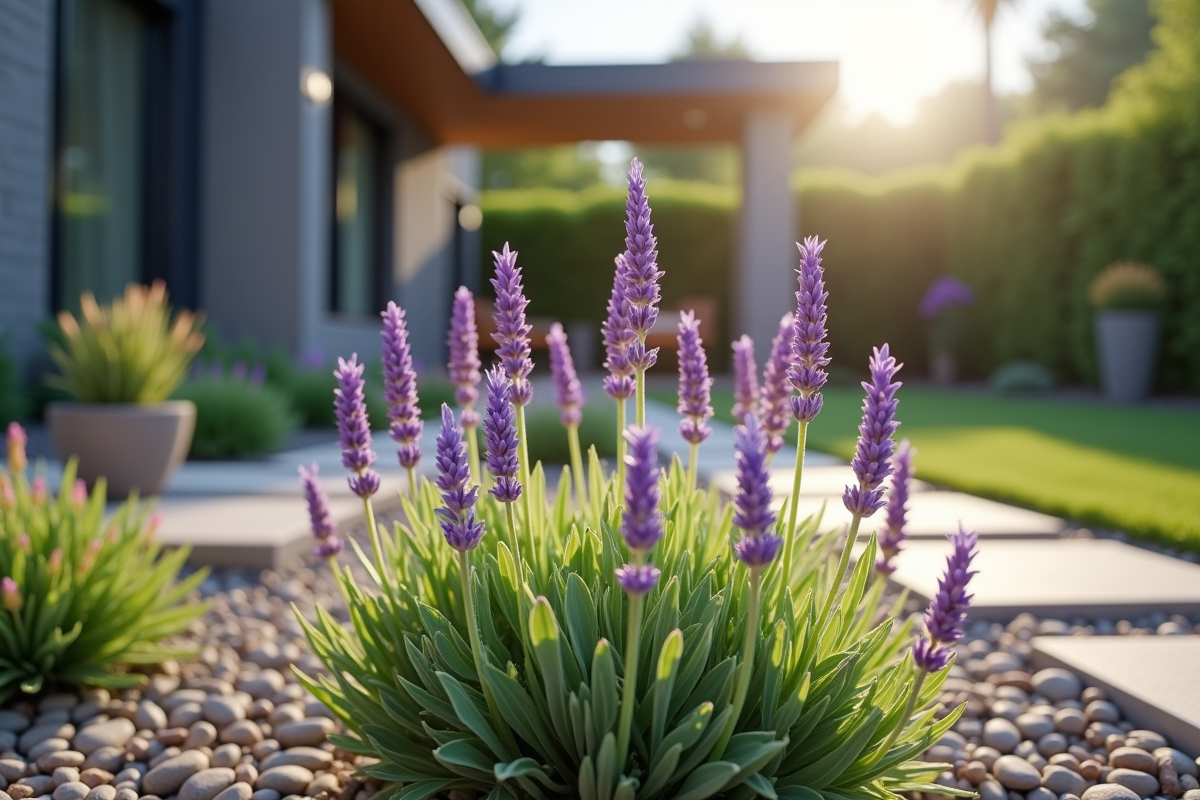 lavande jardin