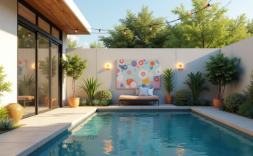 Décorer le mur autour de sa piscine : idées et astuces efficaces