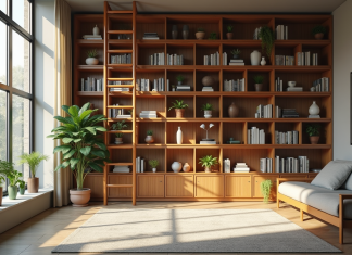 Comment sélectionner une échelle pour bibliothèque en harmonie avec votre intérieur