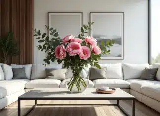 Vases et fleurs : tendances contemporaines pour une décoration moderne