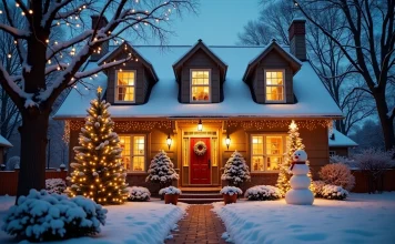 Art de la décoration extérieure pour Noël : astuces et inspirations